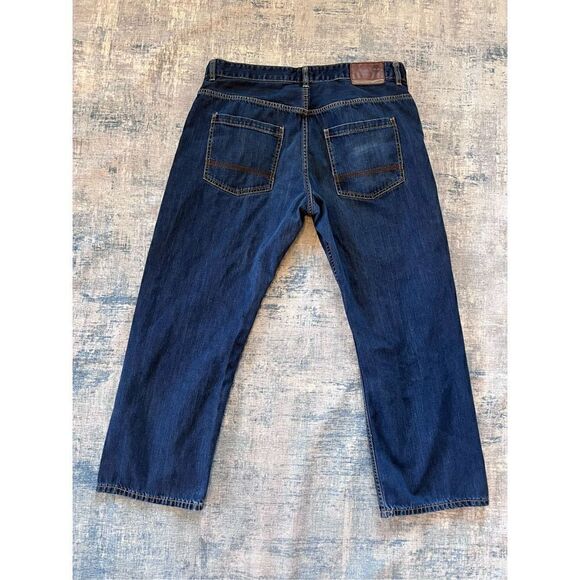 Timberland Dark Wash Regular Fit Straight Leg Jeans 36 x 29 - Picture 2 of 7